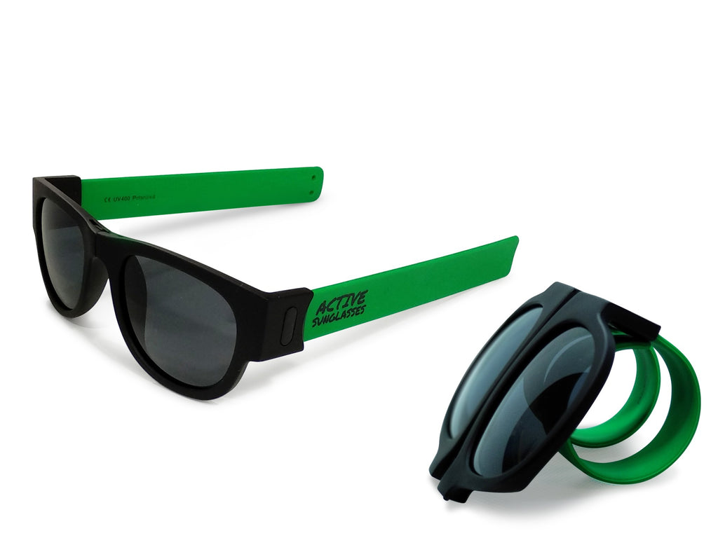 Active Sunglasses - Green - Dark