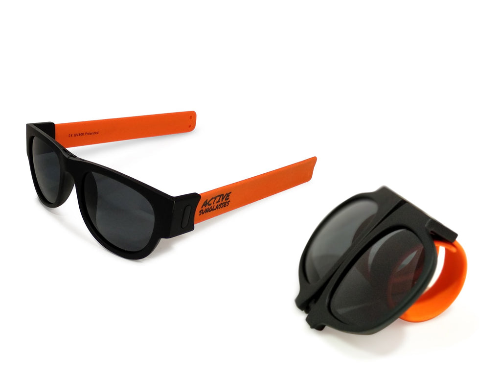 Active Sunglasses - Orange - Dark